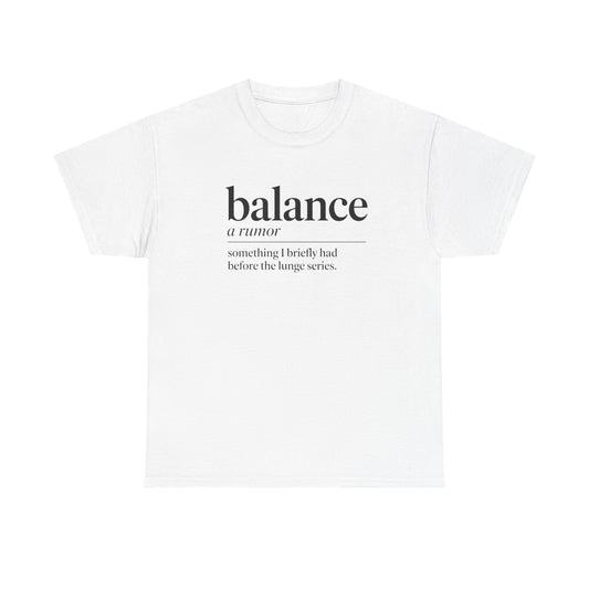 Balance, A Rumor